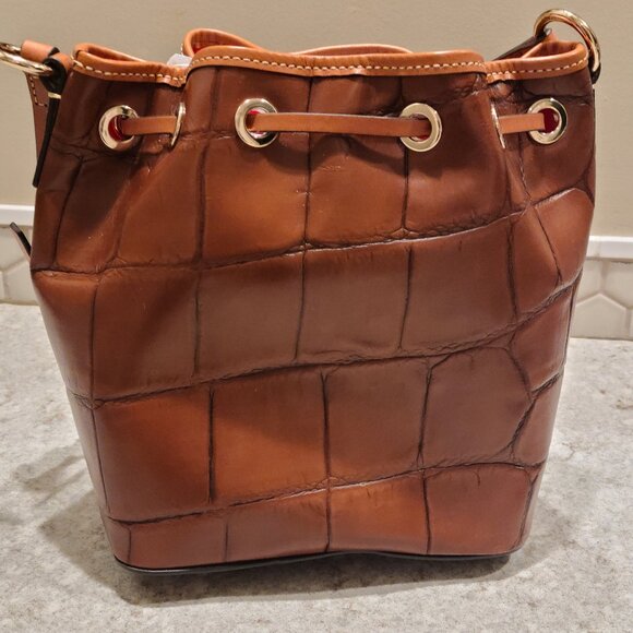 Dooney & Bourke Denision Croco Serena Crossbody - Picture 3 of 8